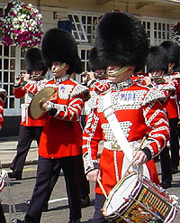 Guardias en el Castillo de Windsor